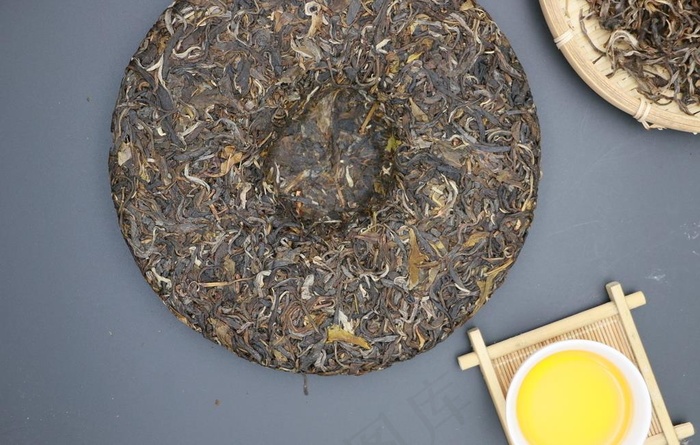 干茶饼图片