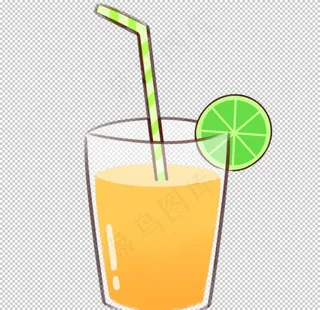 卡通饮料表情菜鸟图库片