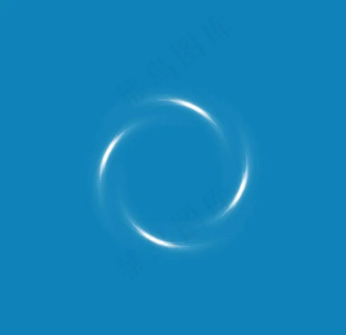 光圈效果图片psd模版下载