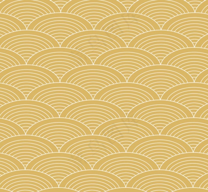 简约鱼鳞纹矢量背景图片