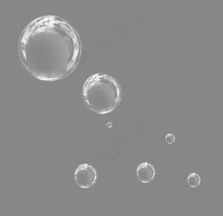 透明气泡图片