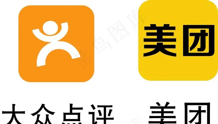 大众点评 美团图片cdr矢量模版下载