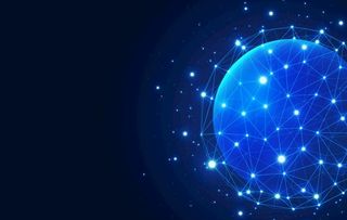 蓝色科技背景图片