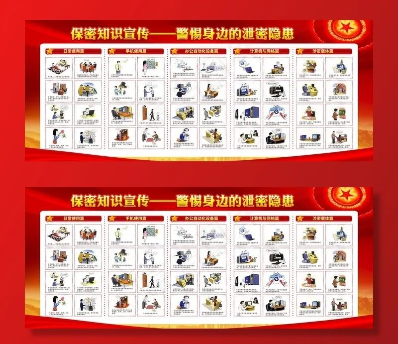 保密知识宣传图片(7559X3307(DPI:300))psd模版下载