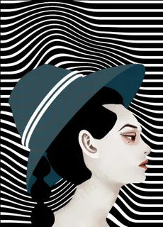 人物装饰画图片