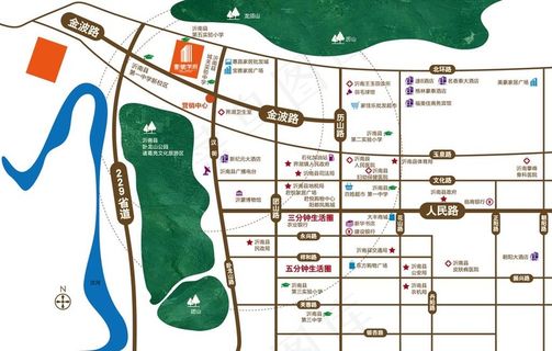 区位图 地产图片