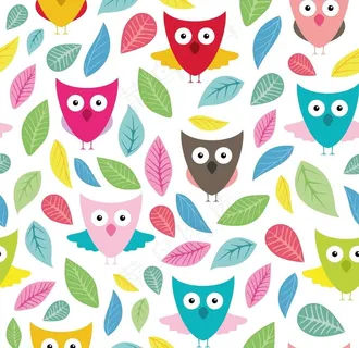 卡通无缝印花图案图片