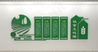 食堂文化墙图片