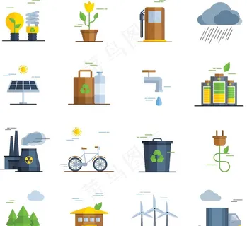 垃圾分类素材图片