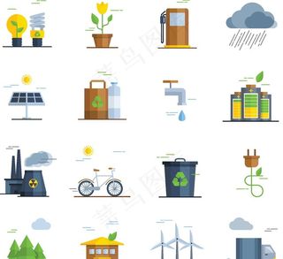 垃圾分类素材图片