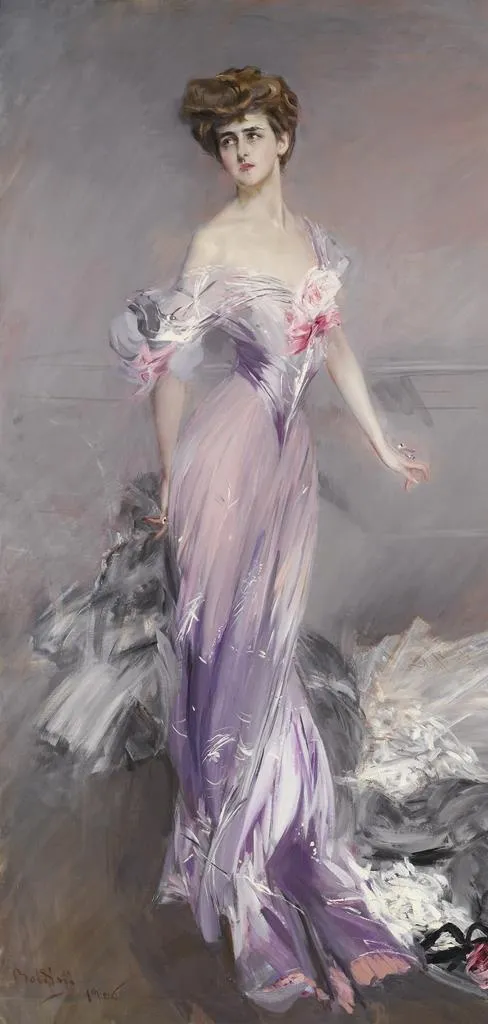 美女油画图片