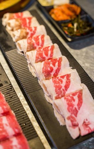 牛肉卷羊肉卷图片