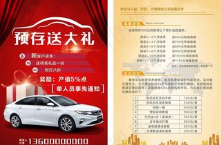 汽车美容传单图片