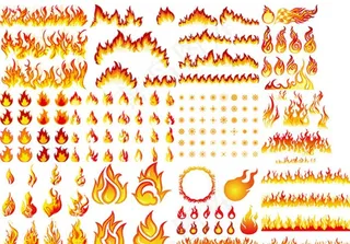 矢量火焰 火焰素材图片