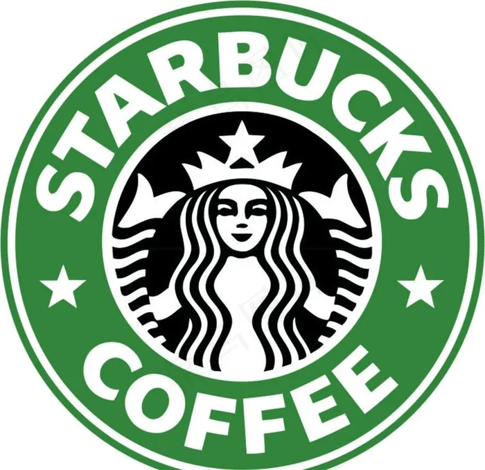 星巴克logo图片cdr矢量模版下载
