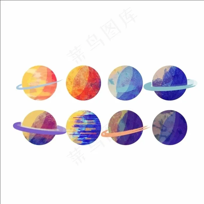 星球图片cdr矢量模版下载