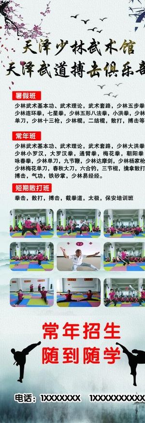 武术 武术海报 武术协会图片