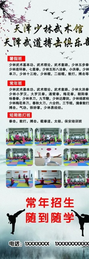 武术 武术海报 武术协会图片