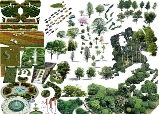 景观元素合集图片