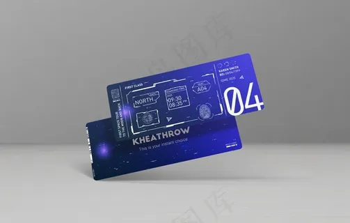 门票样机卡券样机图片 门票样机卡券样机图片