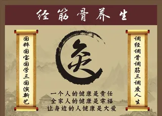 艾灸海报 养生海报图片