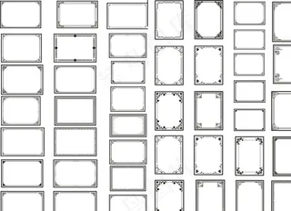 精美花纹边框图片