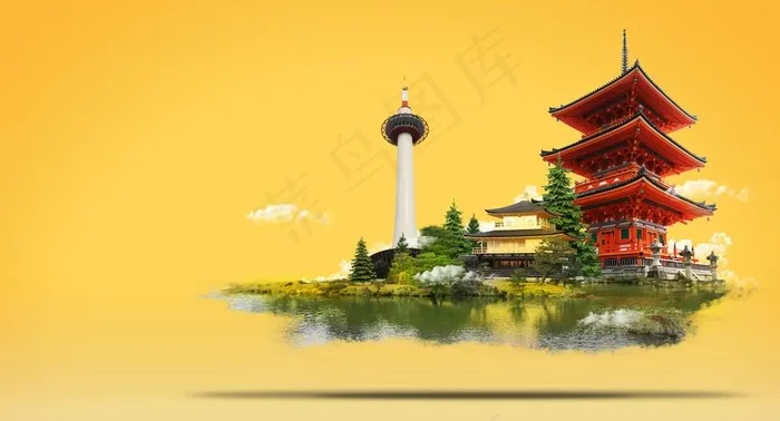 日本风景图片(7000X4000(DPI:72))psd模版下载