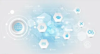 白色科技背景图片