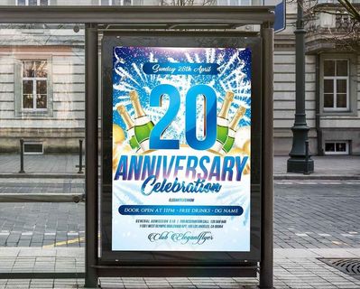 公交车站广告牌样机图片