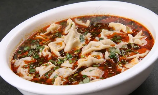 酸汤水饺图片 酸汤水饺图片