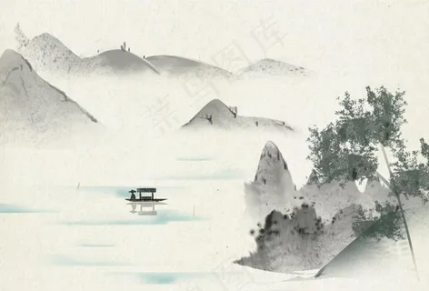水墨山水图片