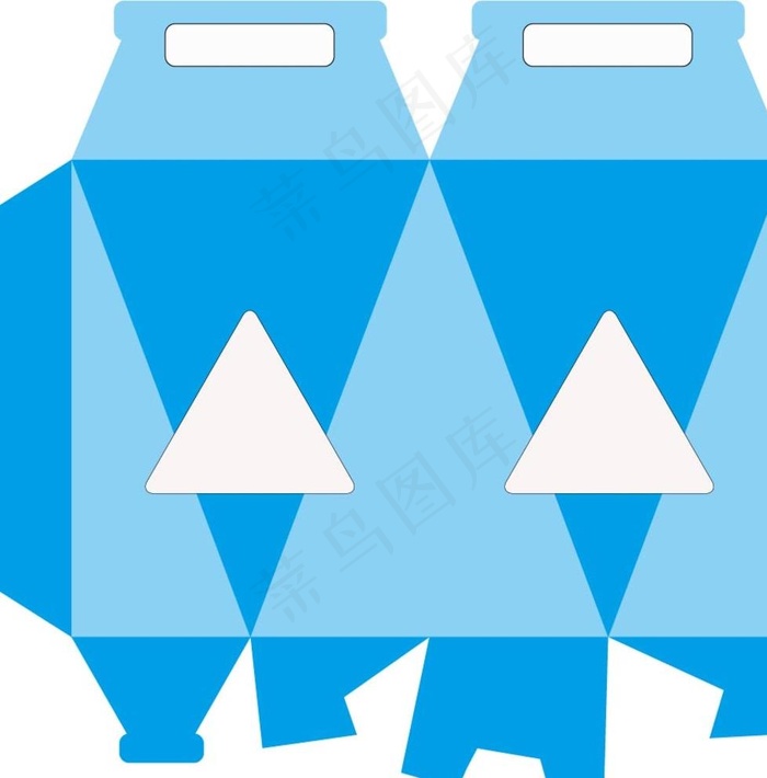 开窗式手提袋图片