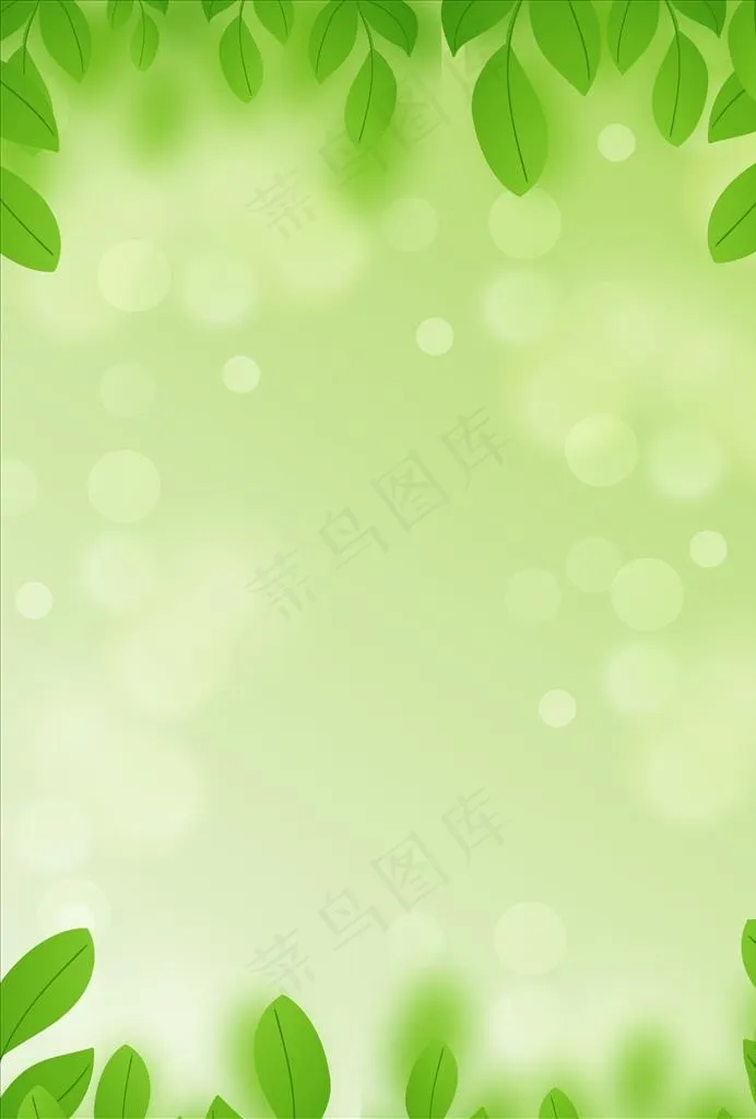 绿色背景图片cdr矢量模版下载