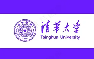 清华大学   校徽 校旗图片