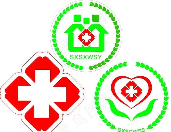 卫生室图片(210X297)cdr矢量模版下载