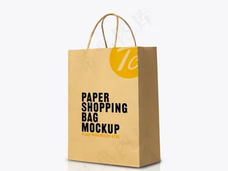 手提袋样机图片