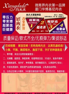 内衣宣传单页 内衣宣传彩页图片