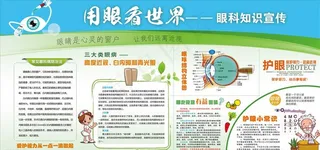 眼睛保护小知识展板图片