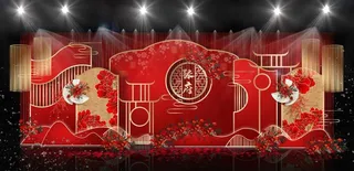 婚礼效果图图片