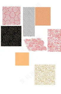 底纹、花纹底纹 古典底纹 纹饰图片