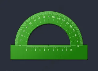 角度尺半圆尺图片