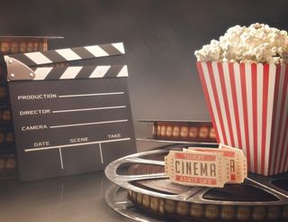 电影院爆米花图片