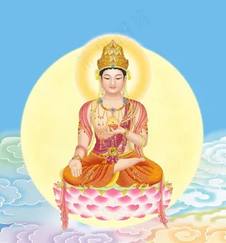 虚空藏菩萨图片