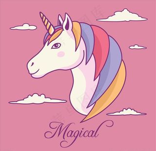 梦幻独角兽图片