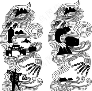 酿酒图图片