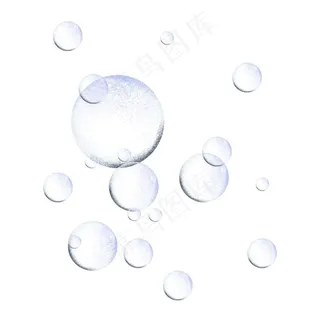 气泡元素图片