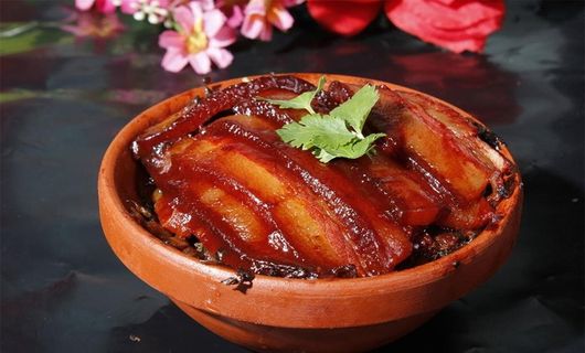 小碗蒸红烧肉图片