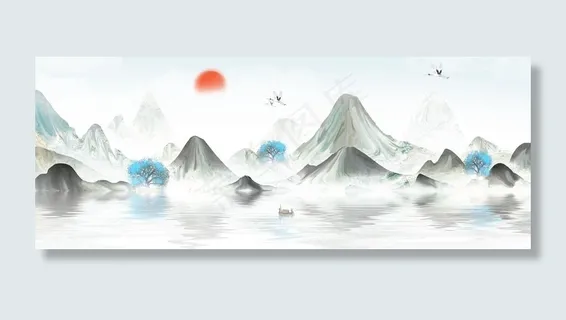 水墨山水图片 水墨山水图片