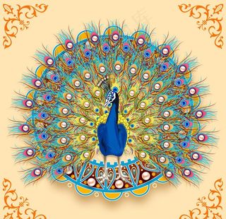 创意国潮装饰画图片