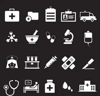 医疗卫生图标图片